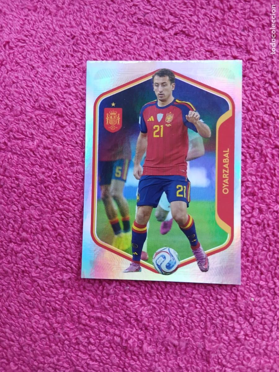 Cromos de f&uacute;tbol: espa&ntilde;a 2026 52 oyarzabal selecci&oacute;n espa&ntilde;ola panini carrefour family mundial de futbol (F)