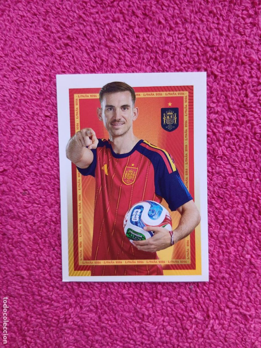 Cromos de f&uacute;tbol: espa&ntilde;a 2026 35 fabi&aacute;n selecci&oacute;n espa&ntilde;ola panini carrefour family mundial de futbol (F)