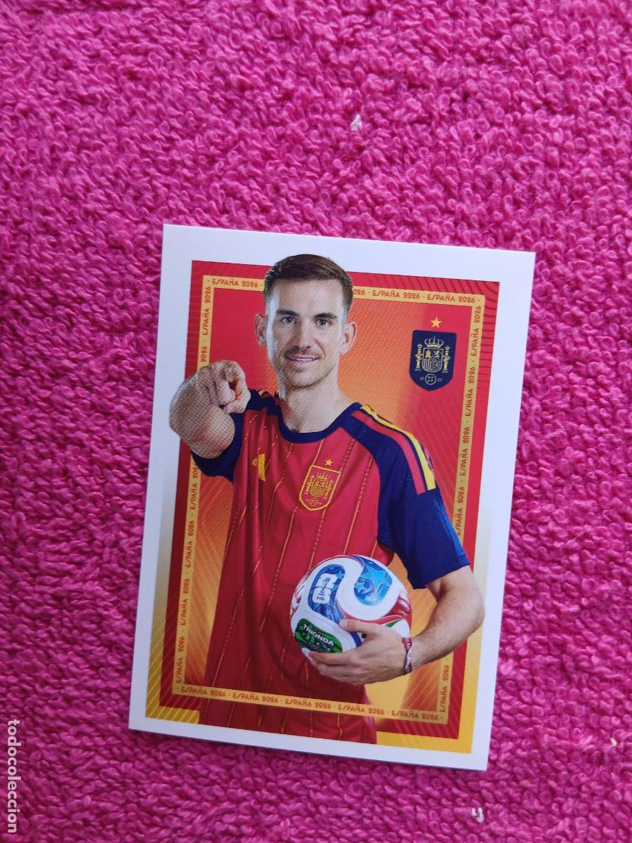 Cromos de f&uacute;tbol: espa&ntilde;a 2026 35 fabi&aacute;n selecci&oacute;n espa&ntilde;ola panini carrefour family mundial de futbol (F)
