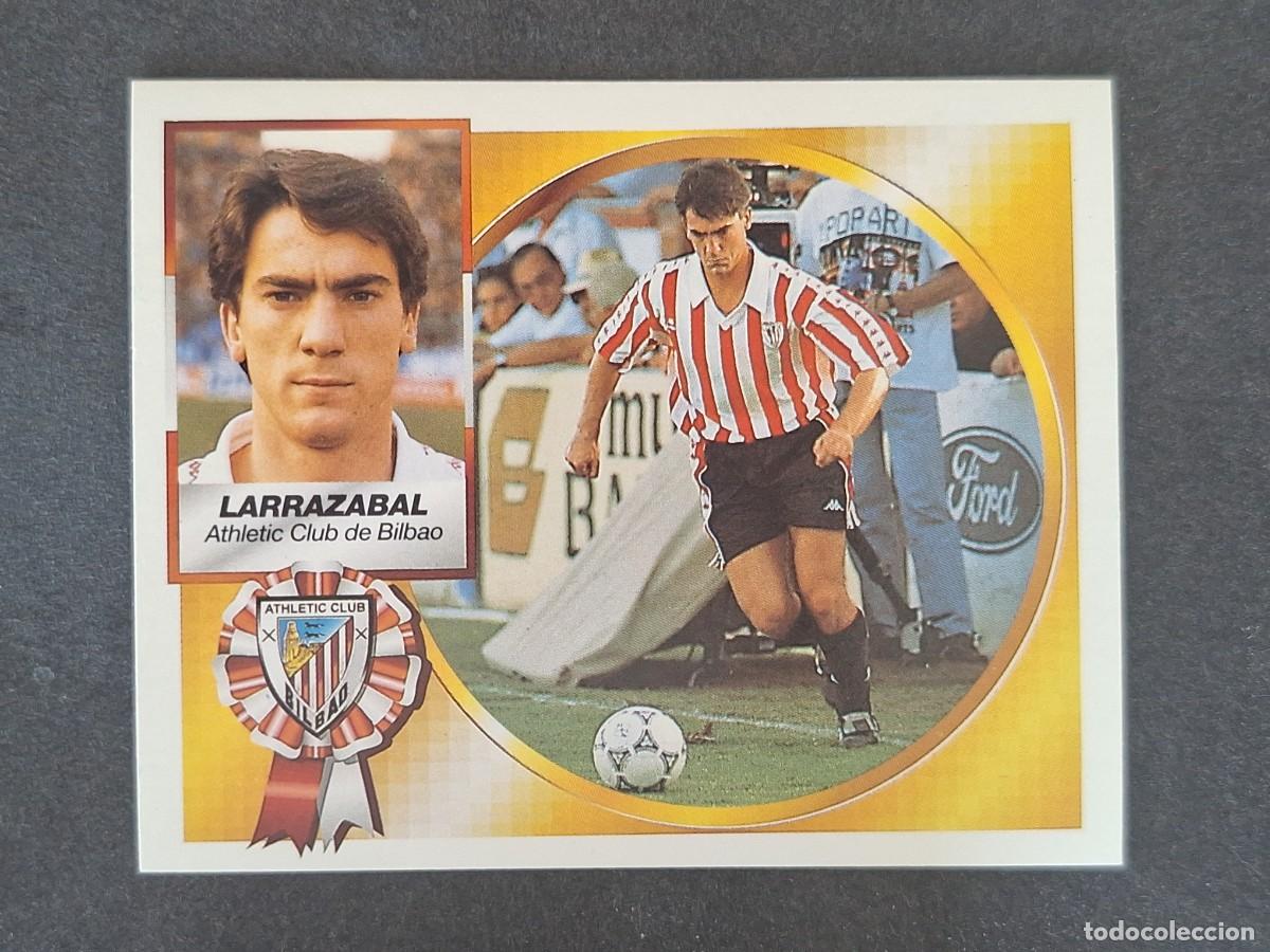 Cromos de f&uacute;tbol: L5 LARRAZABAL ATHLETIC CLUB DE BILBAO LIGA ESTE 1994 1995 94 95 NUNCA PEGADO SIN PEGAR