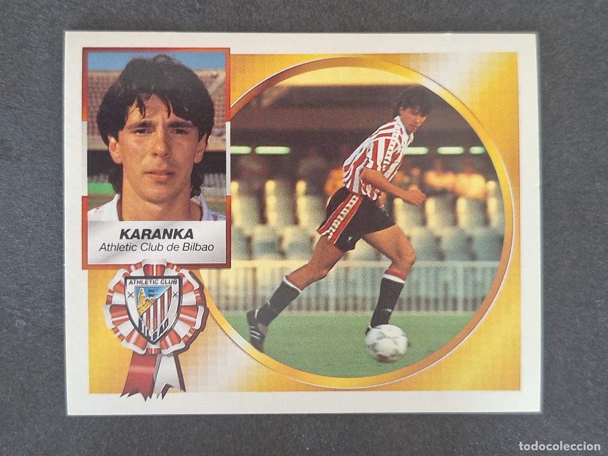 Cromos de f&uacute;tbol: L5 KARANKA ATHLETIC CLUB DE BILBAO LIGA ESTE 1994 1995 94 95 NUNCA PEGADO SIN PEGAR