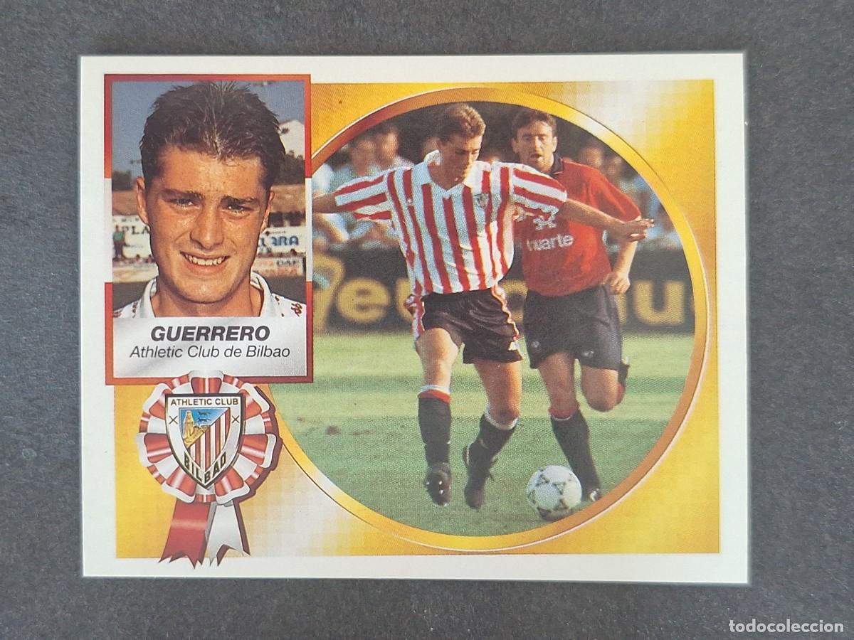 Cromos de f&uacute;tbol: L5 GUERRERO ATHLETIC CLUB DE BILBAO LIGA ESTE 1994 1995 94 95 NUNCA PEGADO SIN PEGAR