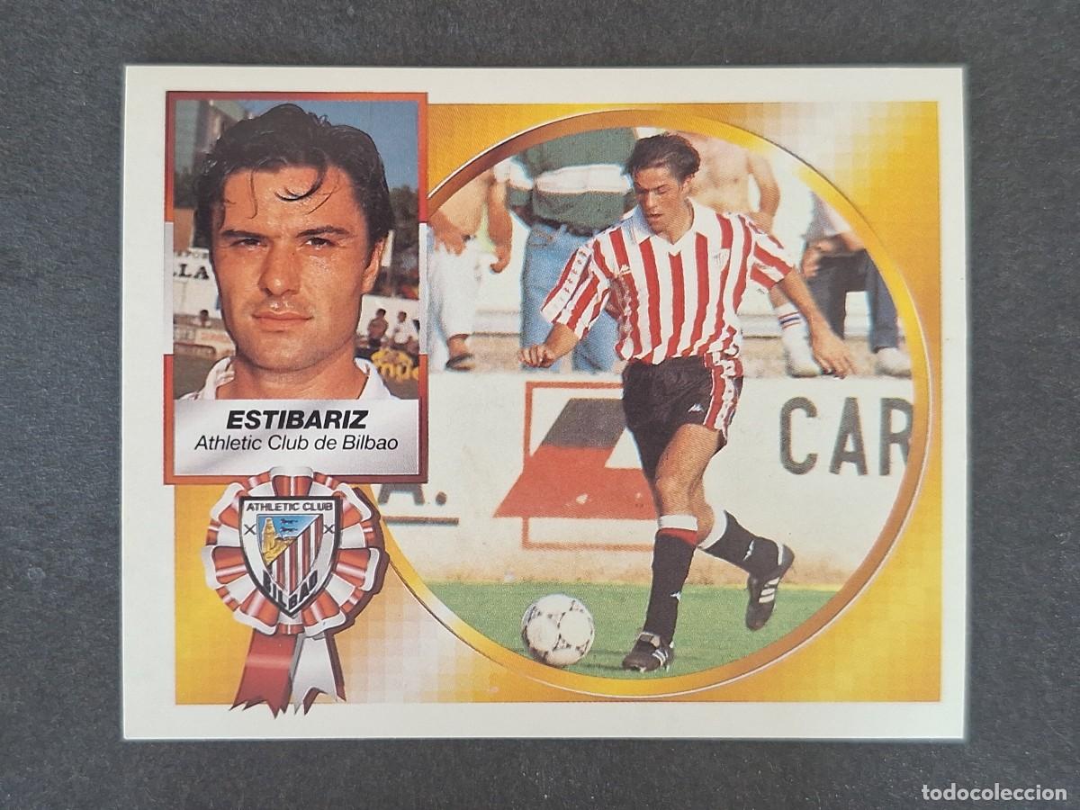 Cromos de f&uacute;tbol: L5 ESTIBARIZ ATHLETIC CLUB DE BILBAO LIGA ESTE 1994 1995 94 95 NUNCA PEGADO SIN PEGAR