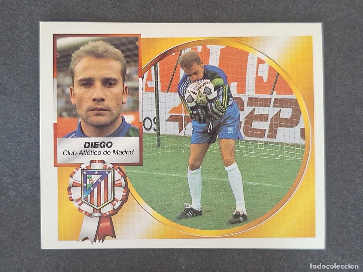 Cromos de f&uacute;tbol: L5 DIEGO ATLETICO DE MADRID LIGA ESTE 1994 1995 94 95 NUNCA PEGADO SIN PEGAR