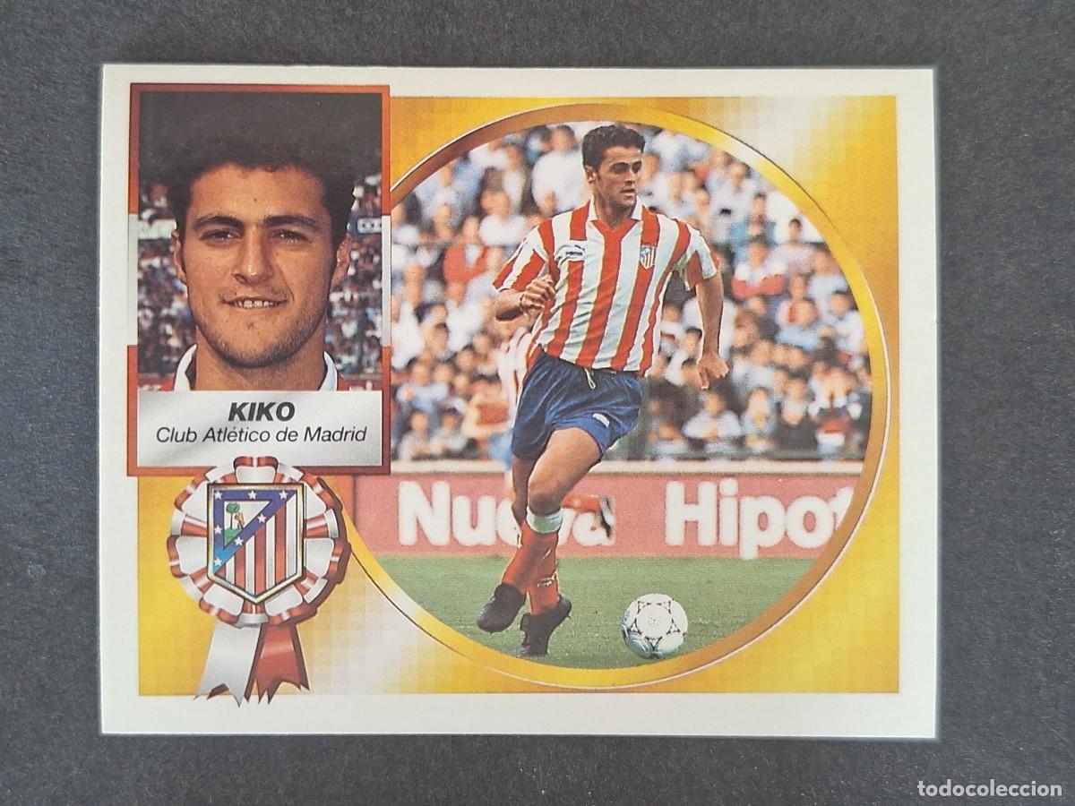 Cromos de f&uacute;tbol: L5 KIKO ATLETICO DE MADRID LIGA ESTE 1994 1995 94 95 NUNCA PEGADO SIN PEGAR