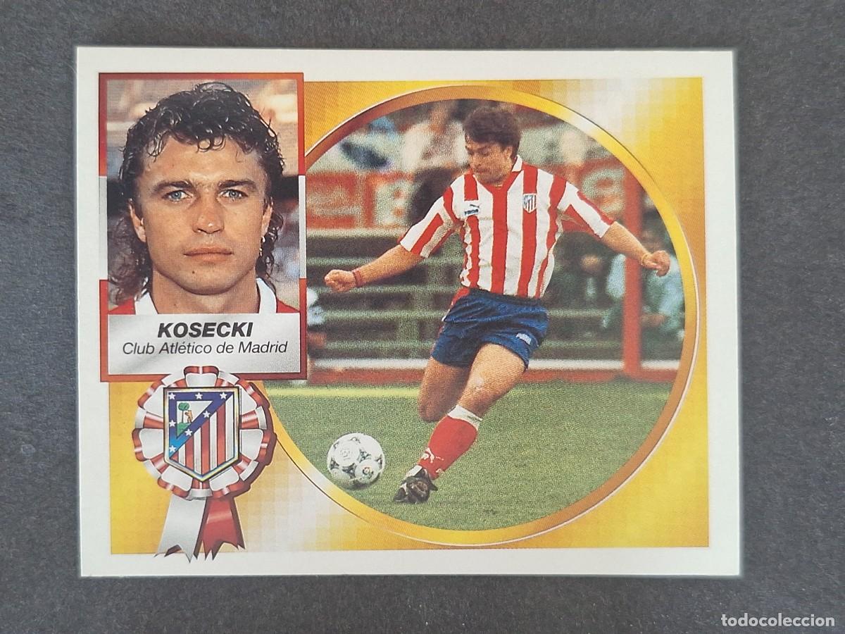 Cromos de f&uacute;tbol: L5 KOSECKI ATLETICO DE MADRID LIGA ESTE 1994 1995 94 95 NUNCA PEGADO SIN PEGAR