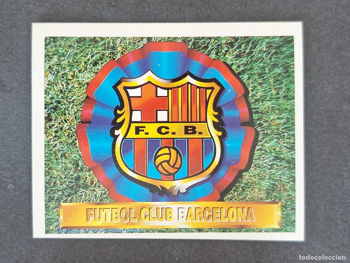 Cromos de f&uacute;tbol: L5 ESCUDO F. C. BARCELONA LIGA ESTE 1994 1995 94 95 NUNCA PEGADO SIN PEGAR