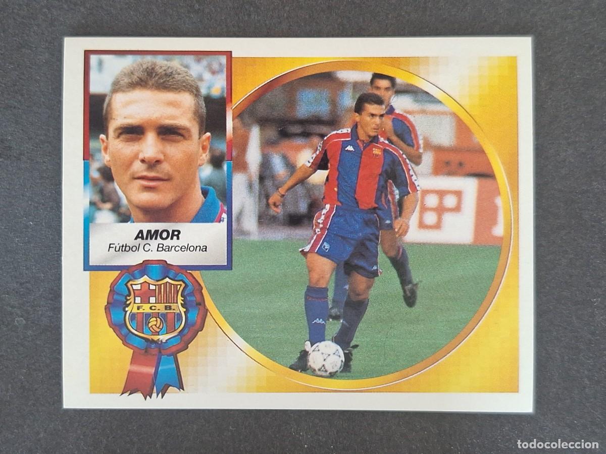 Cartes &agrave; collectionner de Football: L5 AMOR F. C. BARCELONA LIGA ESTE 1994 1995 94 95 NUNCA PEGADO SIN PEGAR