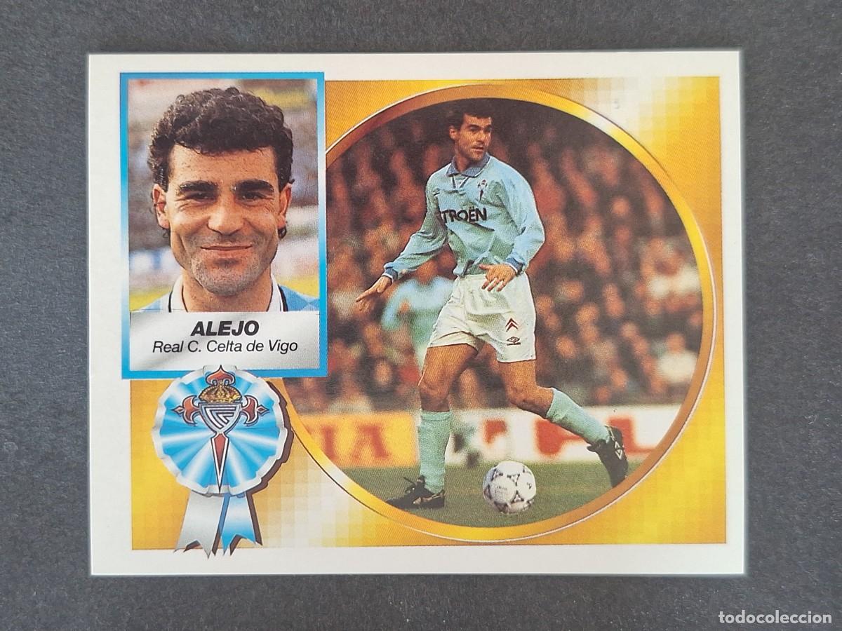 Cromos de f&uacute;tbol: L5 ALEJO CELTA DE VIGO LIGA ESTE 1994 1995 94 95 NUNCA PEGADO SIN PEGAR