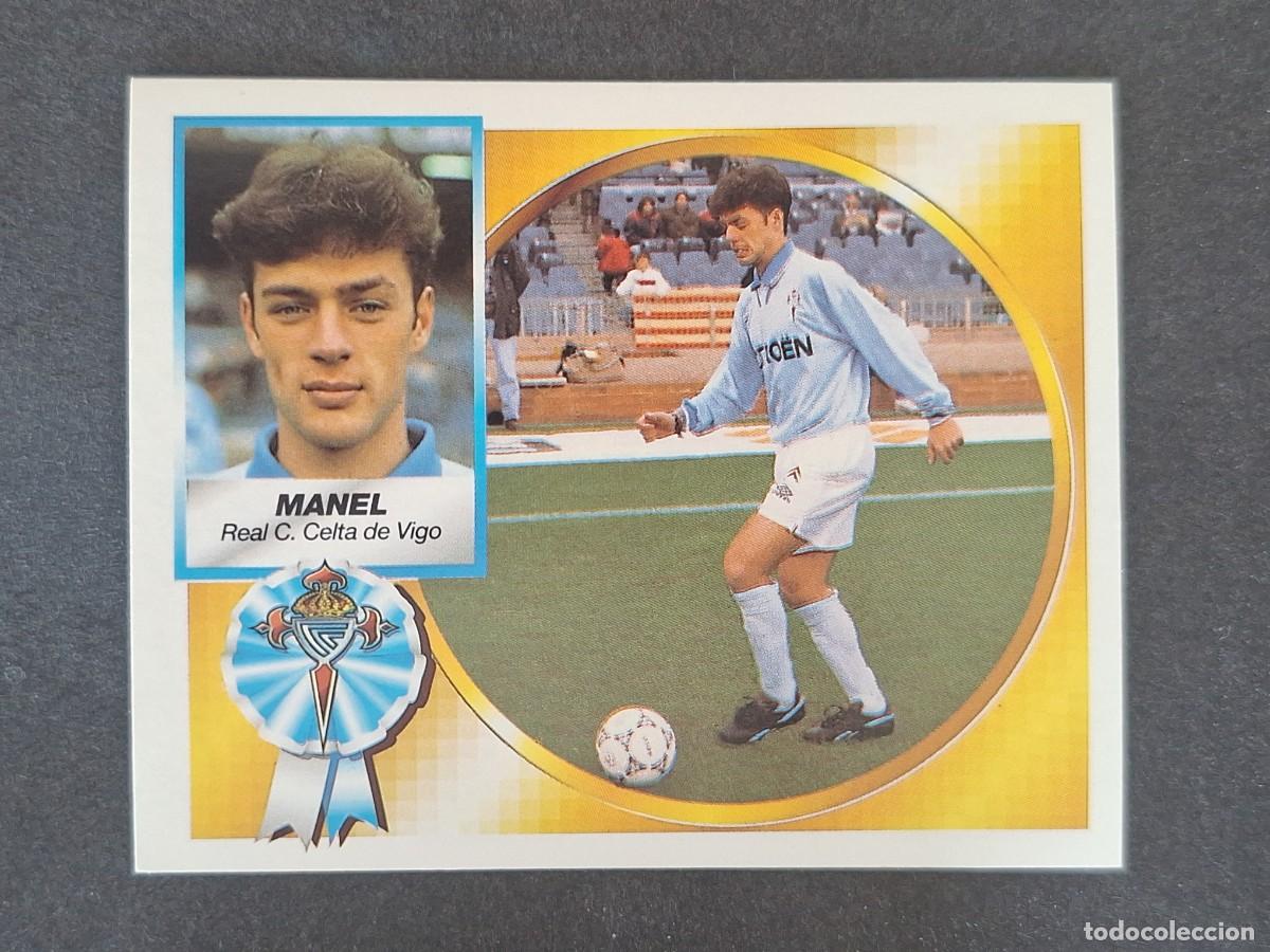 Cromos de f&uacute;tbol: L5 MANEL CELTA DE VIGO LIGA ESTE 1994 1995 94 95 NUNCA PEGADO SIN PEGAR