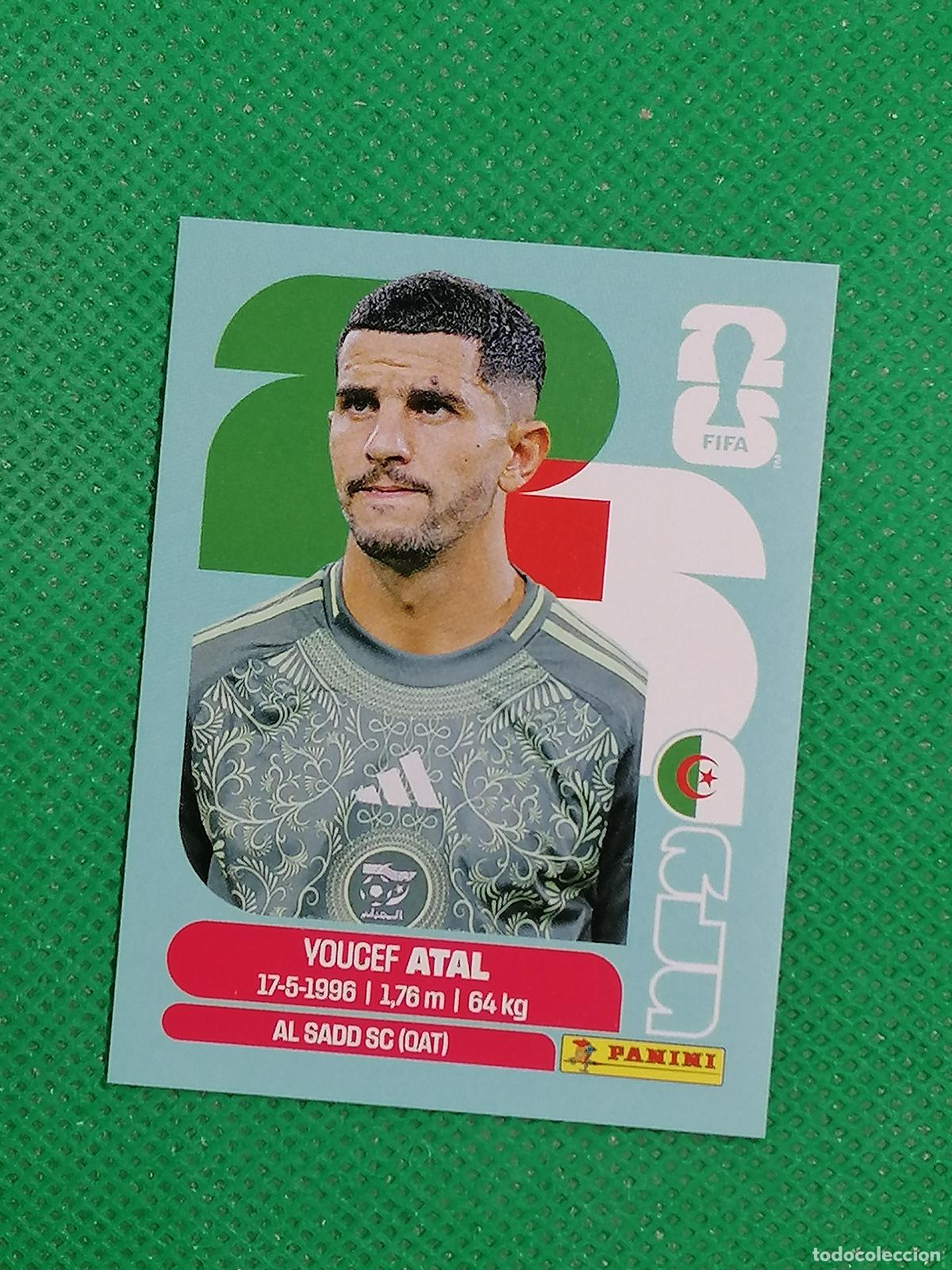 Cromos de f&uacute;tbol: ALG 4 ALG4 YOUCEF ATAL ARGELIA ⚽ PANINI FIFA MUNDIAL WORLD CUP 26 2026 STICKER ⚽