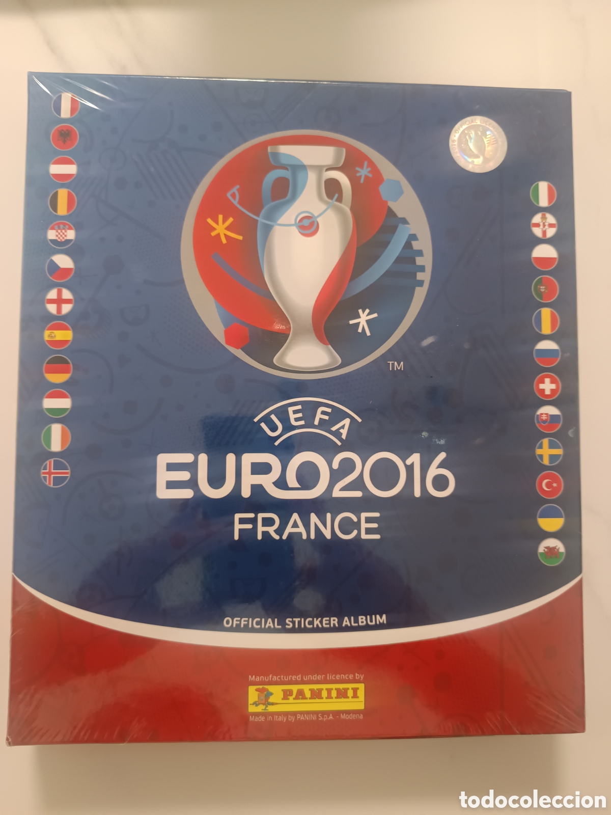 Football Stickers: CROMOS EURO 2016 PANINI SET COMPLETO DE LA COLECCI&Oacute;N PRECINTADO