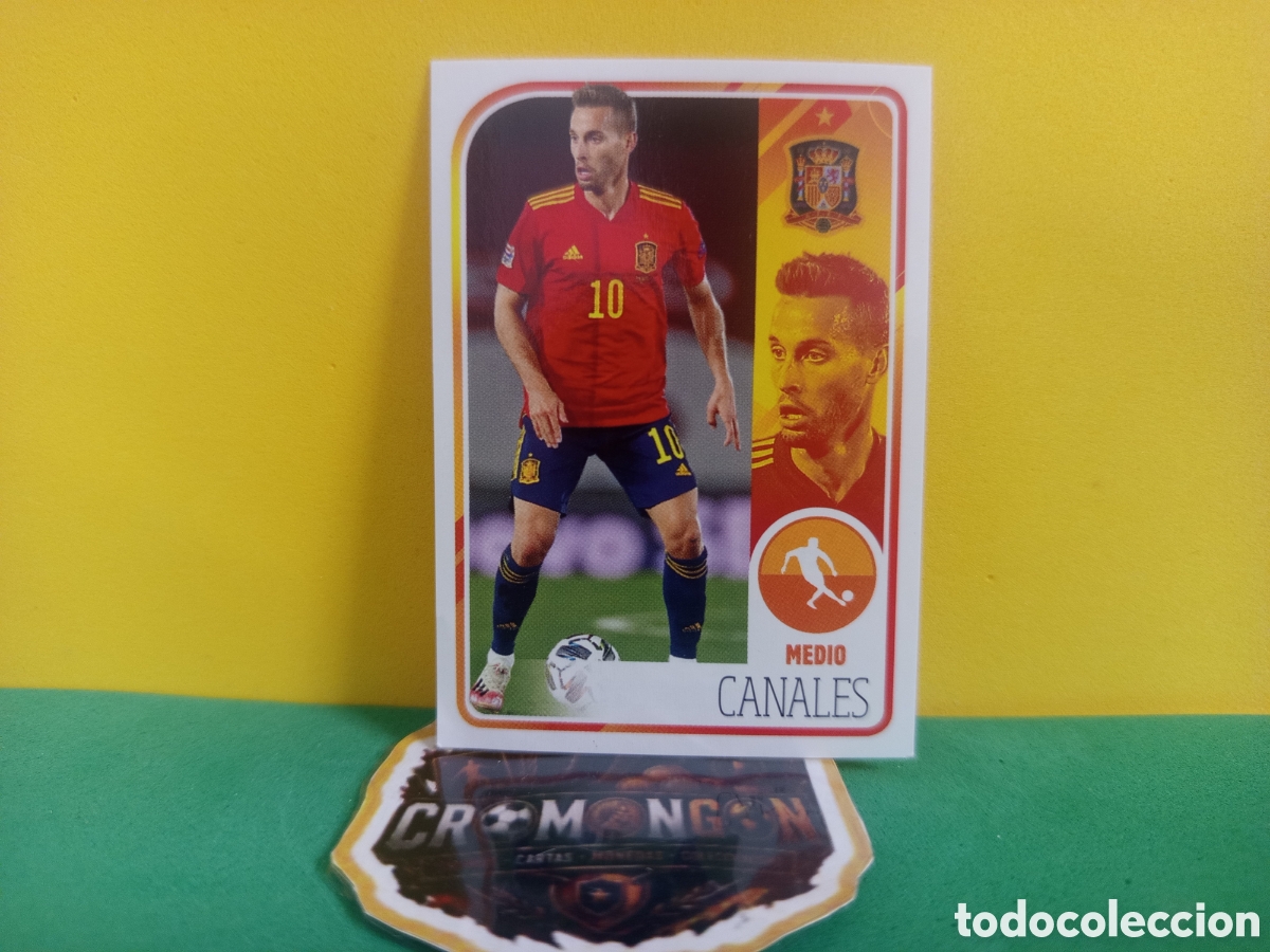 Fu&szlig;ball-Sticker: ❇️ CROMO ⚽ CANALES ESPA&Ntilde;A 49 EL &Aacute;LBUM DE LA SELECCI&Oacute;N CARREFOUR PANINI FAMILY SIN PEGAR ❇️