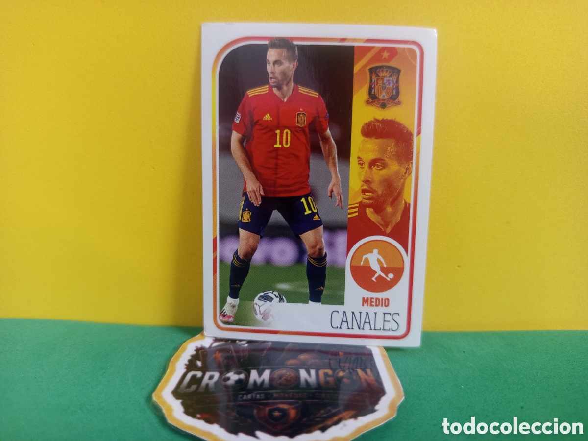 Fu&szlig;ball-Sticker: ❇️ CROMO ⚽ CANALES ESPA&Ntilde;A 49 EL &Aacute;LBUM DE LA SELECCI&Oacute;N CARREFOUR PANINI FAMILY SIN PEGAR ❇️
