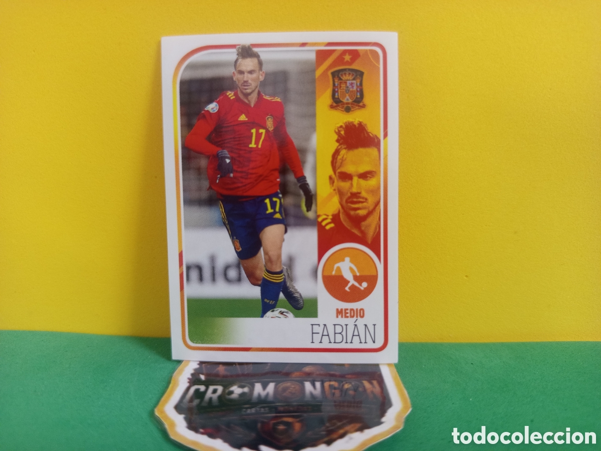 Cromos de Futebol: ❇️ CROMO ⚽ FABI&Aacute;N RUIZ ESPA&Ntilde;A EL &Aacute;LBUM DE LA SELECCI&Oacute;N CARREFOUR PANINI FAMILY SIN PEGAR ❇️