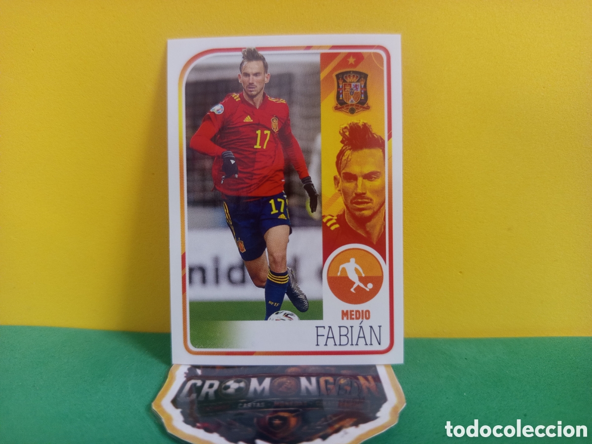 Cromos de Futebol: ❇️ CROMO ⚽ FABI&Aacute;N RUIZ ESPA&Ntilde;A EL &Aacute;LBUM DE LA SELECCI&Oacute;N CARREFOUR PANINI FAMILY SIN PEGAR ❇️
