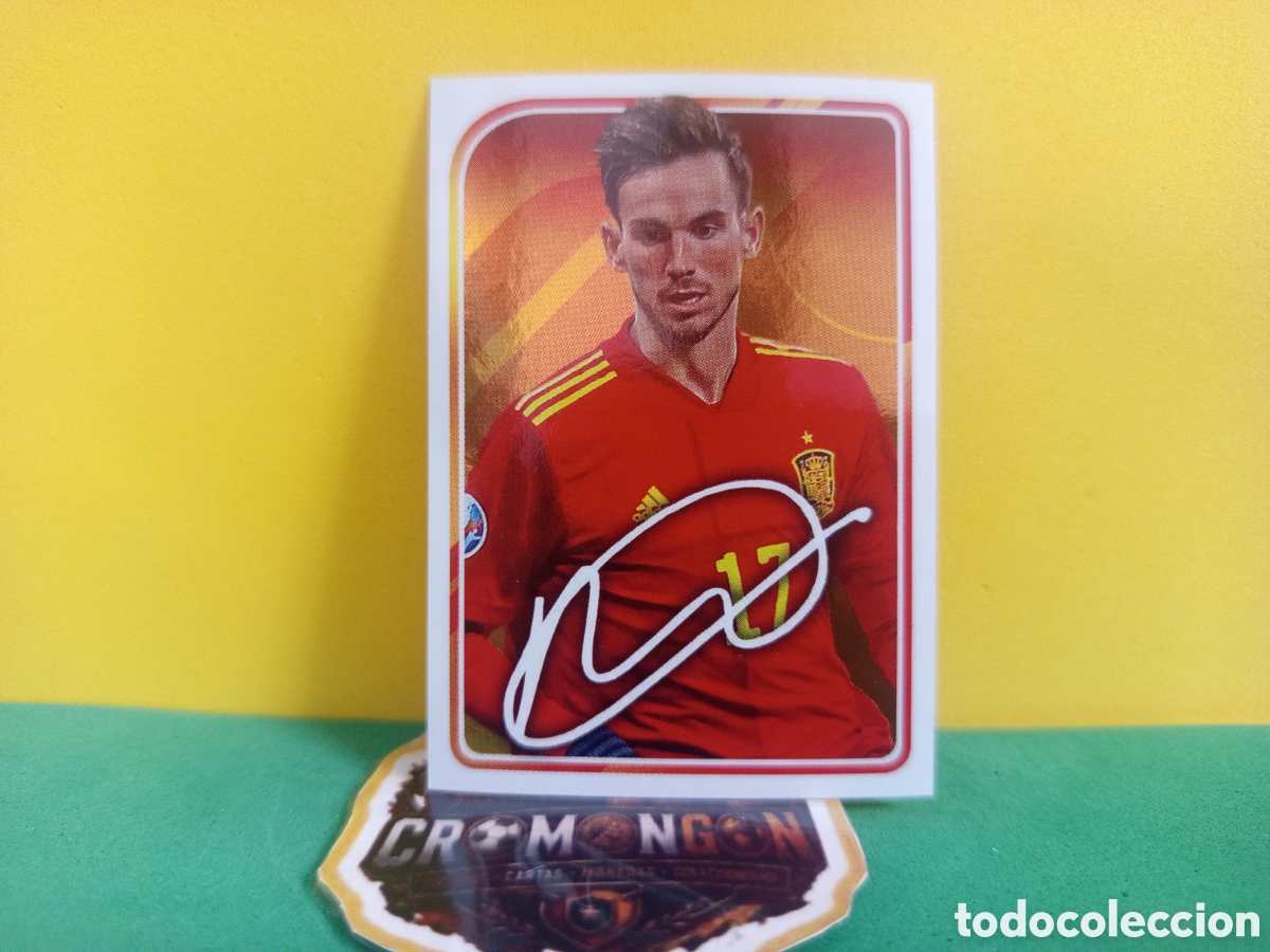 Cromos de Futebol: ❇️ CROMO ⚽ FABI&Aacute;N RUIZ ESPA&Ntilde;A EL &Aacute;LBUM DE LA SELECCI&Oacute;N CARREFOUR PANINI FAMILY SIN PEGAR ❇️