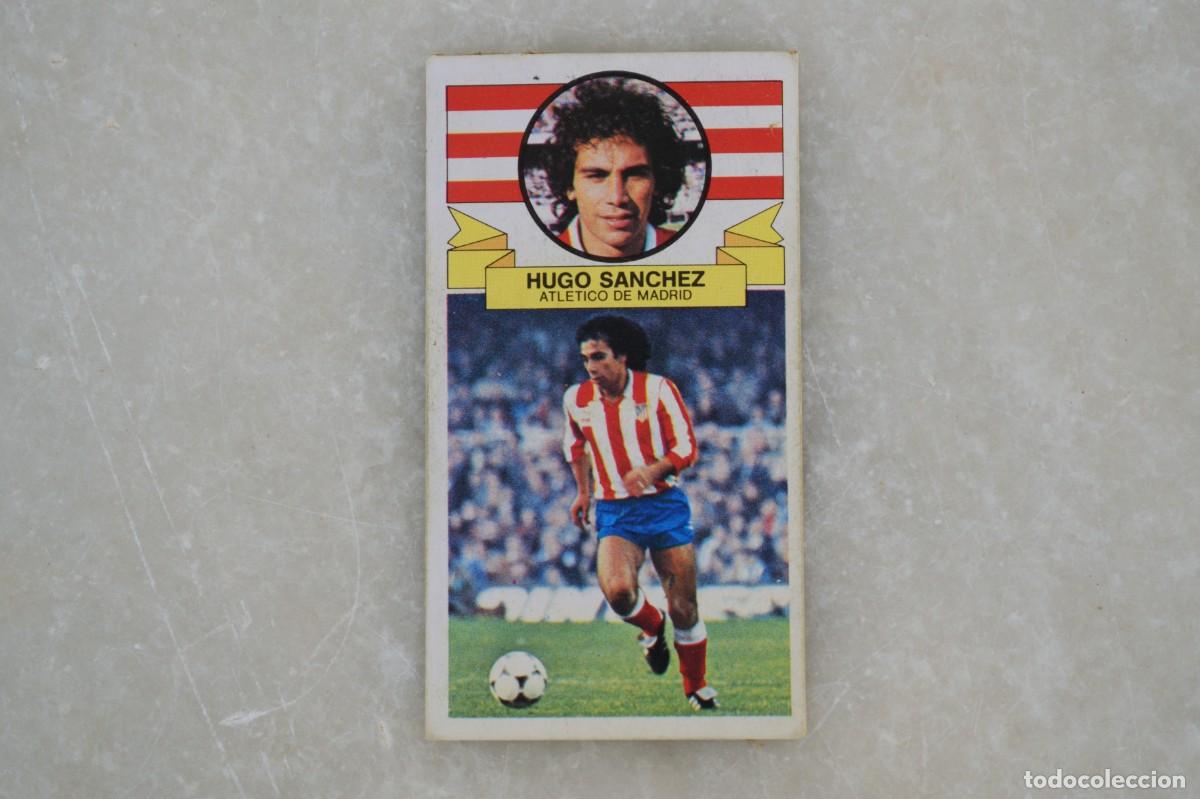Football Stickers: LIGA 85 86 1985 1986 - HUGO S&Aacute;NCHEZ (ATLETICO DE MADRID) BAJA - EDICIONES ESTE - DESPEGADO
