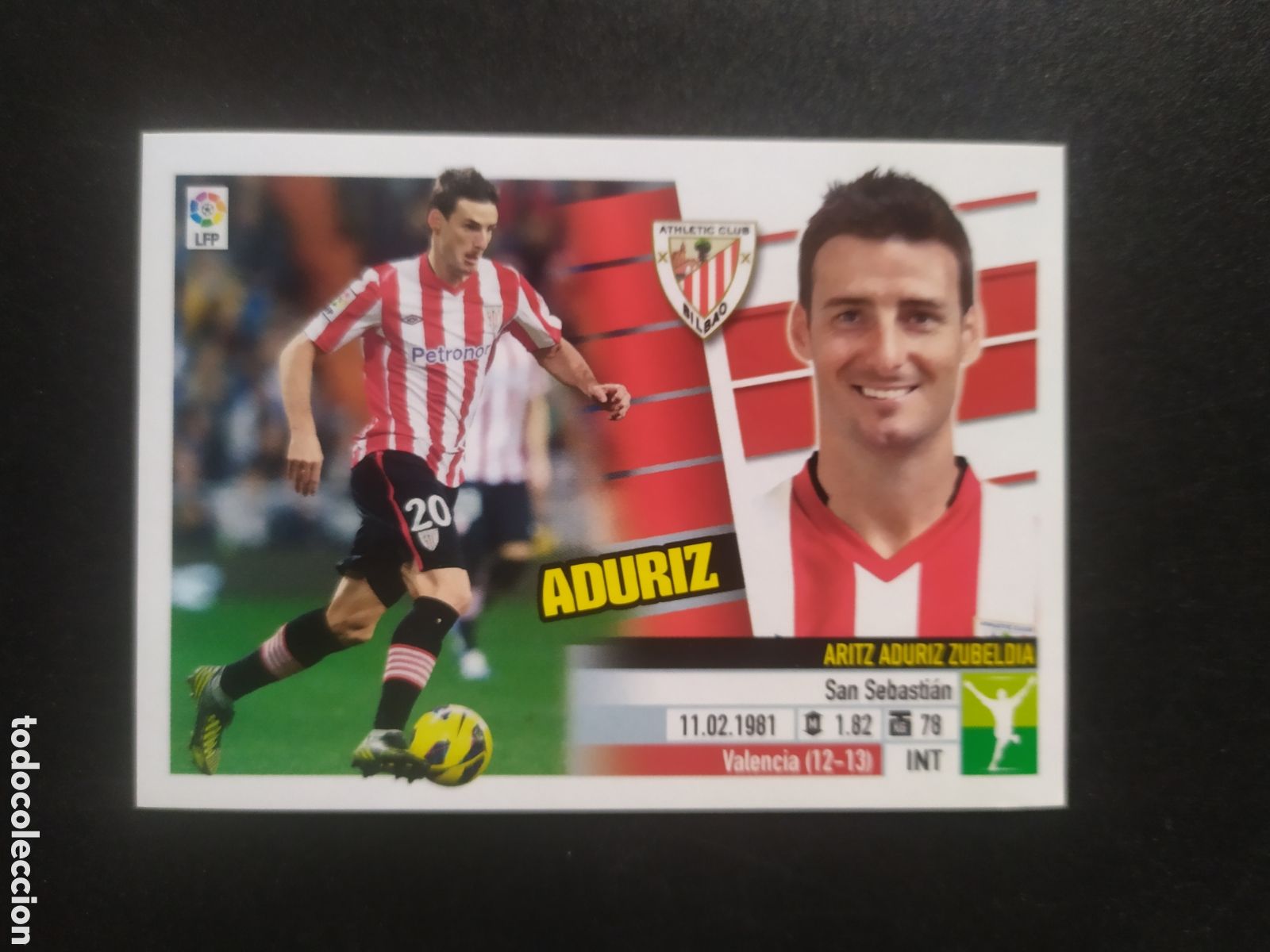 Cromos de f&uacute;tbol: Liga este 2013 2014 13 14 panini Aduriz n&ordm; 16 Athletic Bilbao