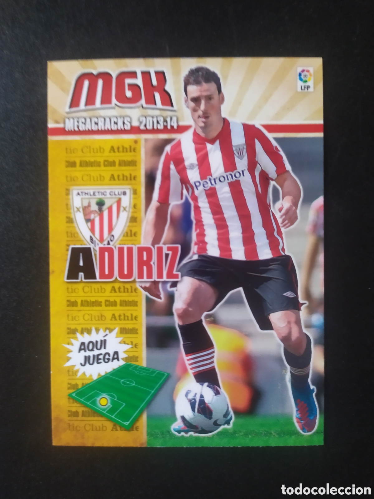 Cromos de f&uacute;tbol: Megacracks 2013 2014 13 14 panini Aduriz n&deg; 36 Athletic Bilbao