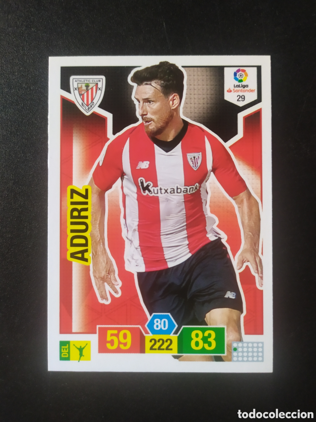 Cromos de f&uacute;tbol: Adrenalyn 2018 2019 18 19 panini Aduriz n&deg; 29 Athletic Bilbao