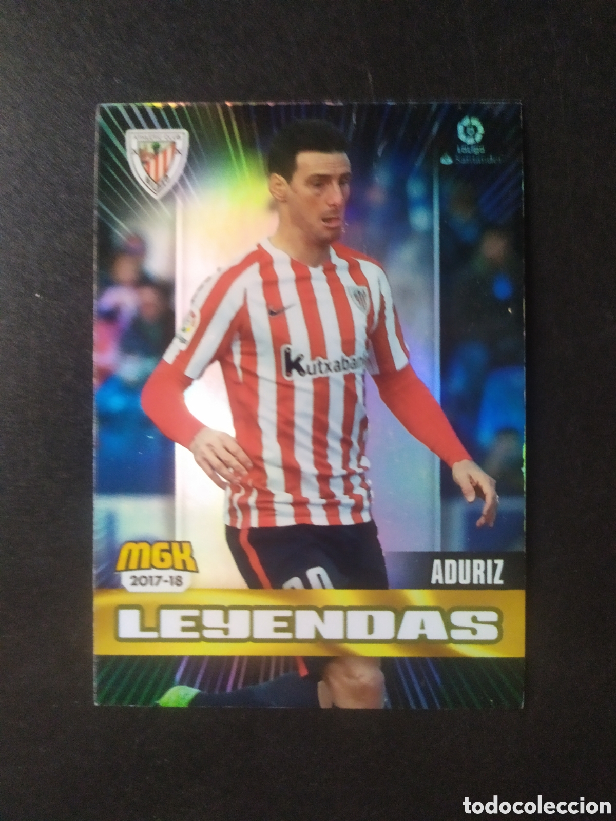 Cromos de f&uacute;tbol: Megacracks 2017 2018 17 18 panini Aduriz leyendas n&deg; 51 Athletic Bilbao