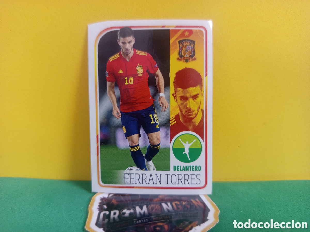 Cromos de f&uacute;tbol: ❇️ CROMO ⚽ FERR&Aacute;N TORRES ESPA&Ntilde;A EL &Aacute;LBUM DE LA SELECCI&Oacute;N CARREFOUR PANINI FAMILY SIN PEGAR ❇️
