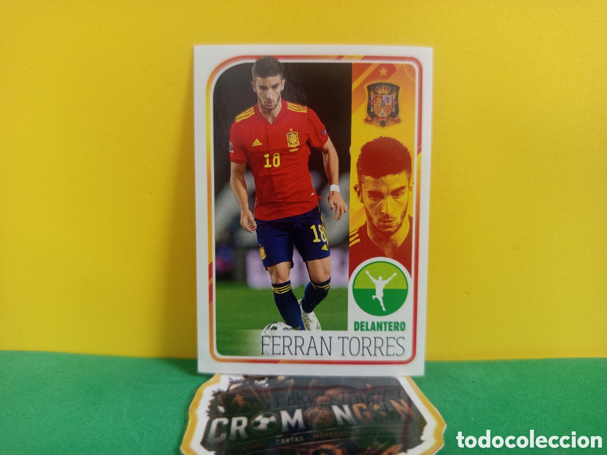 Cromos de f&uacute;tbol: ❇️ CROMO ⚽ FERR&Aacute;N TORRES ESPA&Ntilde;A EL &Aacute;LBUM DE LA SELECCI&Oacute;N CARREFOUR PANINI FAMILY SIN PEGAR ❇️