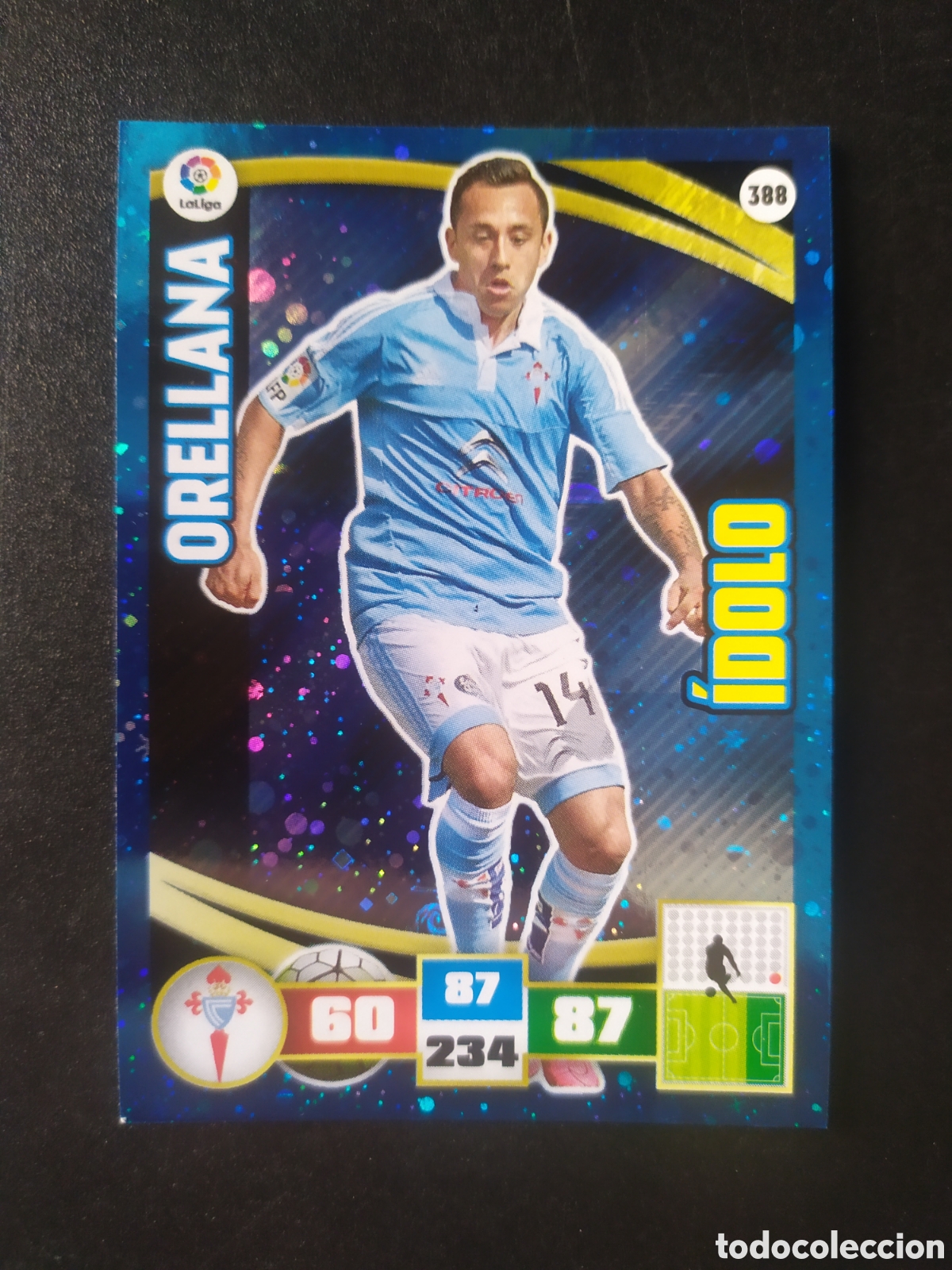 Cromos de f&uacute;tbol: Adrenalyn 2015 2016 15 16 panini Orellana idolo n&deg; 388 Celta Vigo