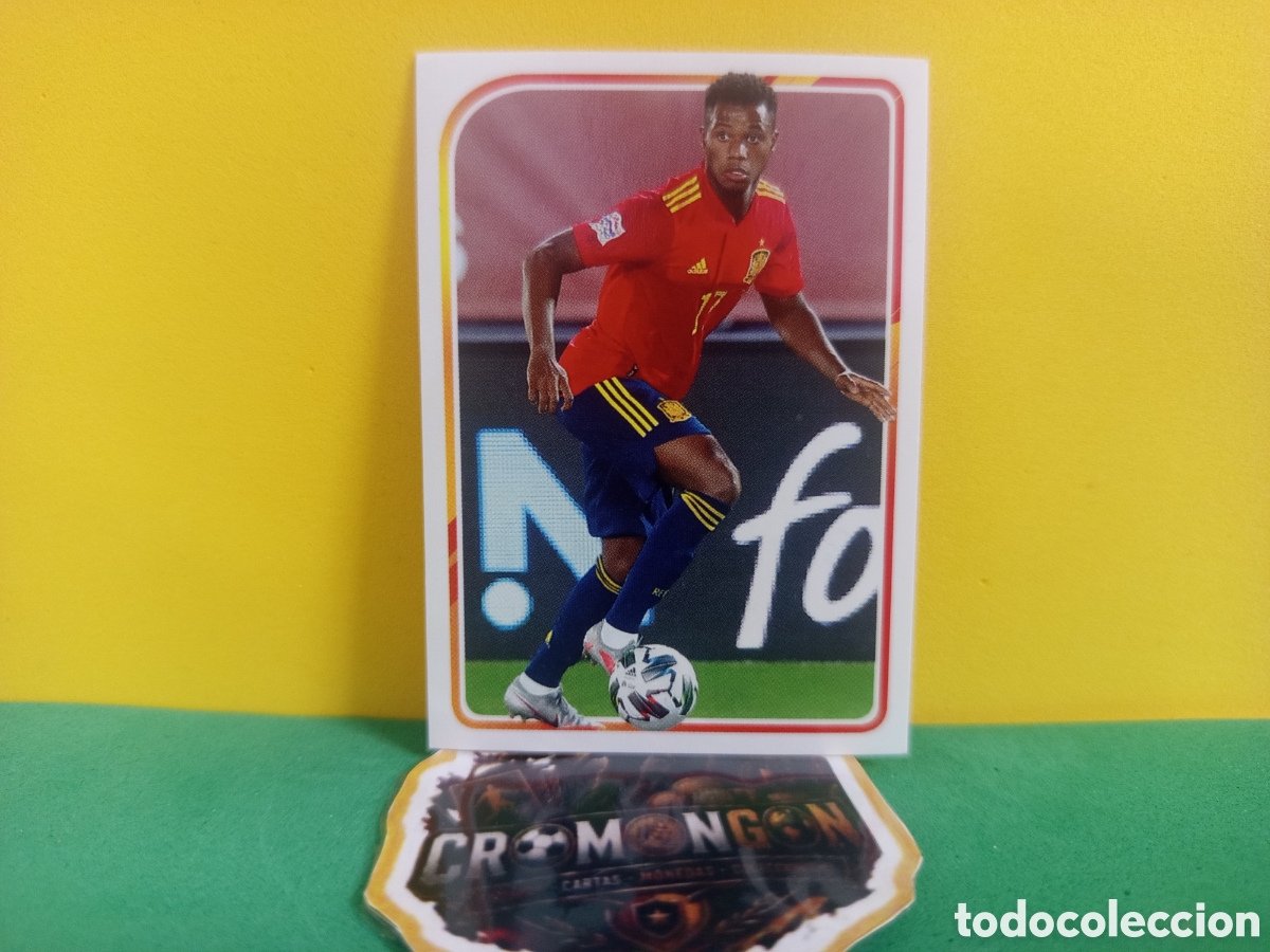 Fu&szlig;ball-Sticker: ❇️ CROMO ⚽ ANSU FATI ESPA&Ntilde;A 60 EL &Aacute;LBUM DE LA SELECCI&Oacute;N CARREFOUR PANINI FAMILY SIN PEGAR ❇️