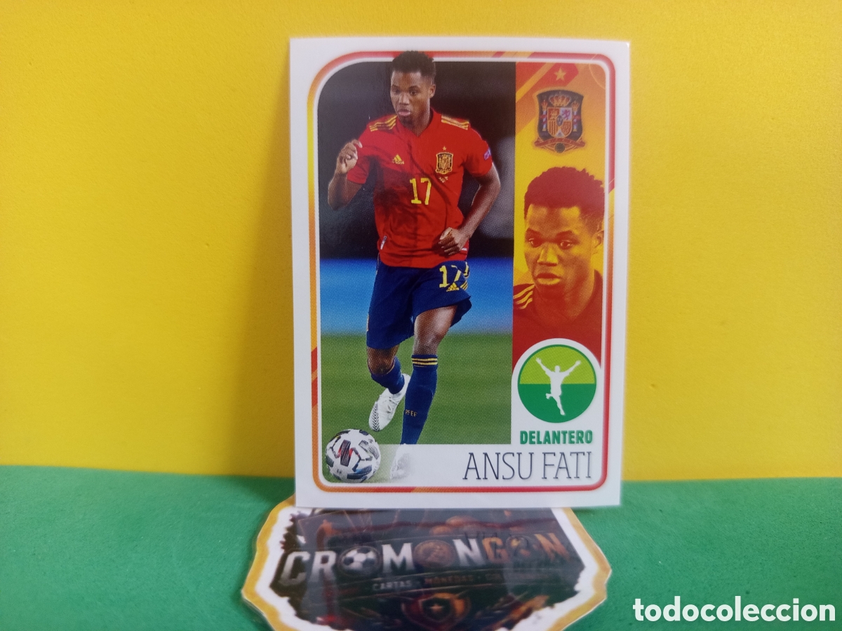 Fu&szlig;ball-Sticker: ❇️ CROMO ⚽ ANSU FATI ESPA&Ntilde;A 61 EL &Aacute;LBUM DE LA SELECCI&Oacute;N CARREFOUR PANINI FAMILY SIN PEGAR ❇️