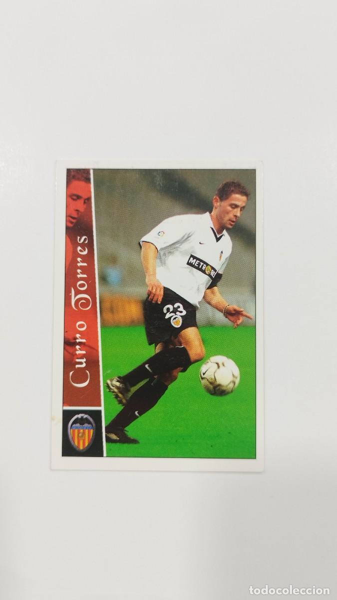 Football Stickers: LAS FICHAS DE LA LIGA 2003 -CURRO TORRES VALENCIA CF