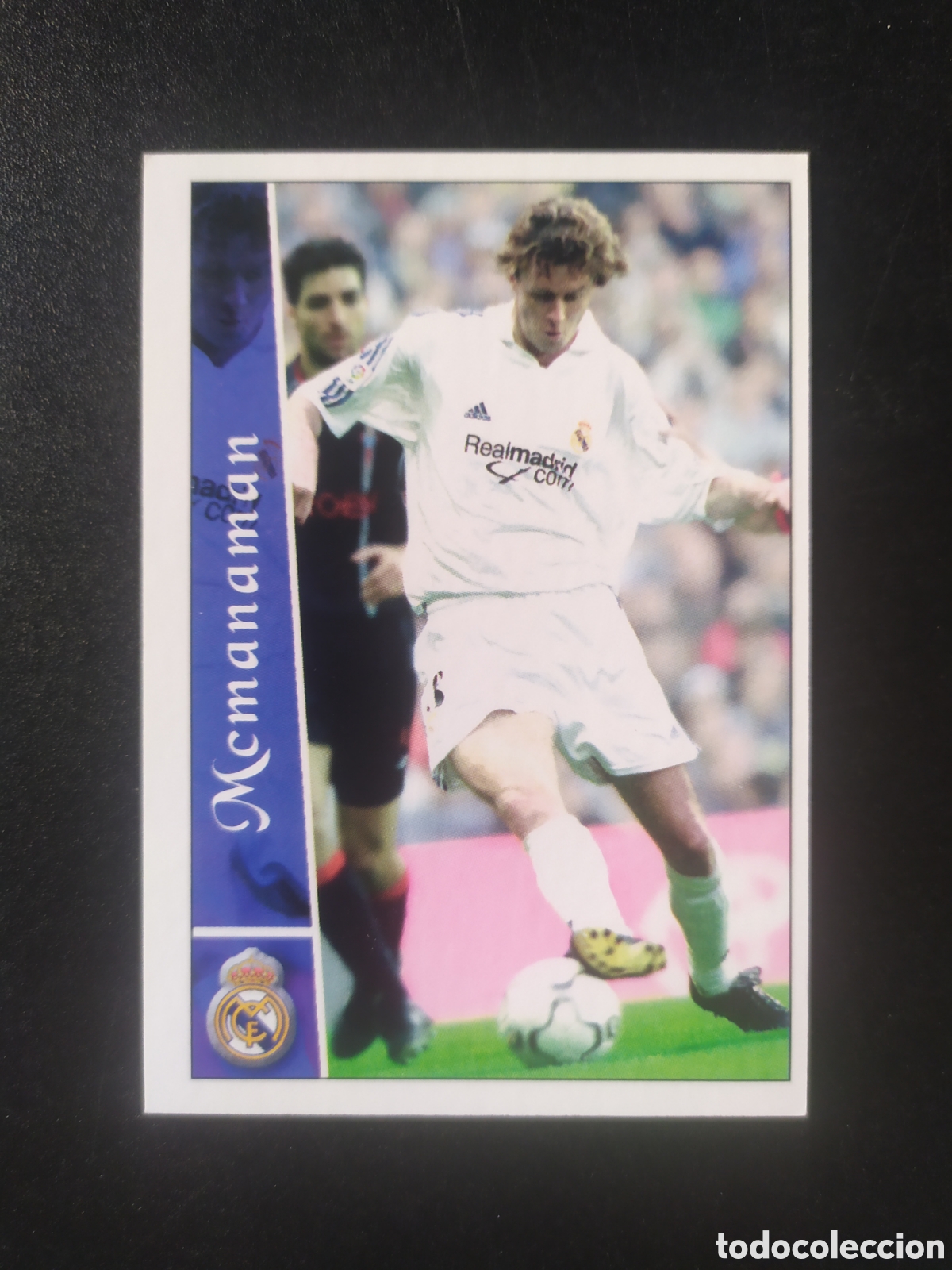 Cromos de f&uacute;tbol: Mundicromo fichas liga 2002 2003 02 03 Mcmanaman n&deg; 69 Real Madrid