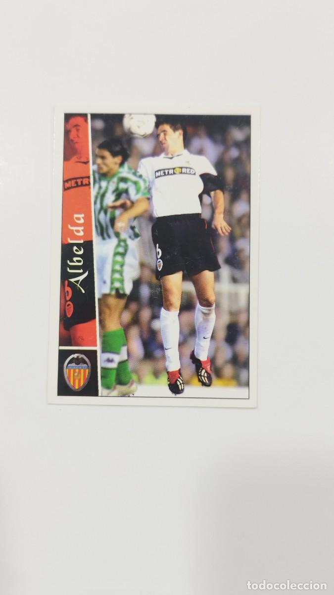 Football Stickers: LAS FICHAS DE LA LIGA 2003 - ALBELDA VALENCIA CF