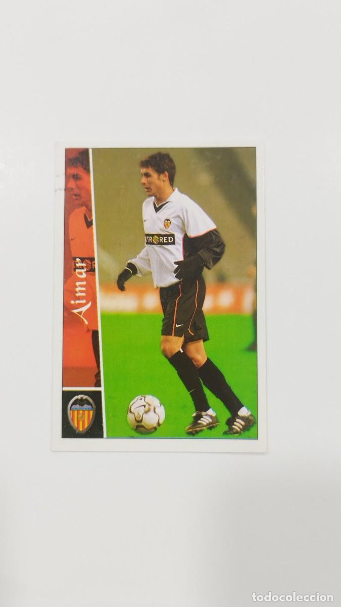 Football Stickers: LAS FICHAS DE LA LIGA 2003 - AIMAR VALENCIA CF