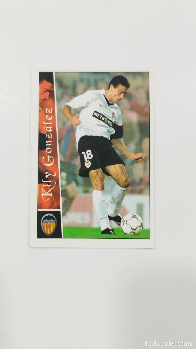 Football Stickers: LAS FICHAS DE LA LIGA 2003 - KILY GONZALEZ VALENCIA CF