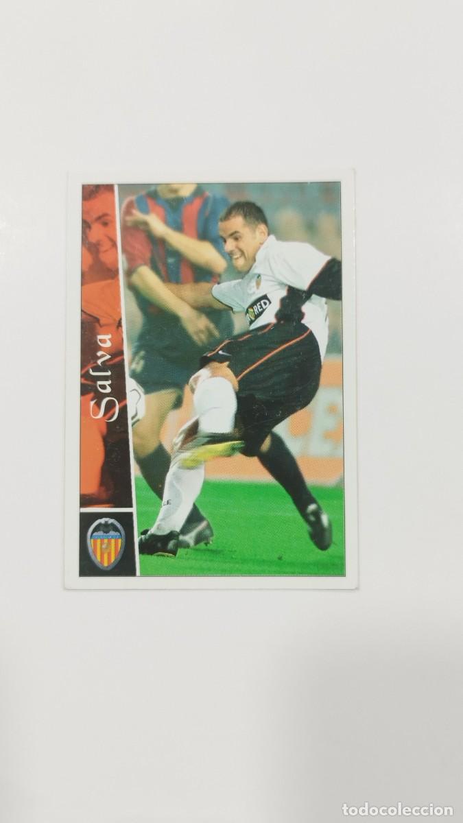 Cromos de f&uacute;tbol: LAS FICHAS DE LA LIGA 2003 - SALVA VALENCIA CF