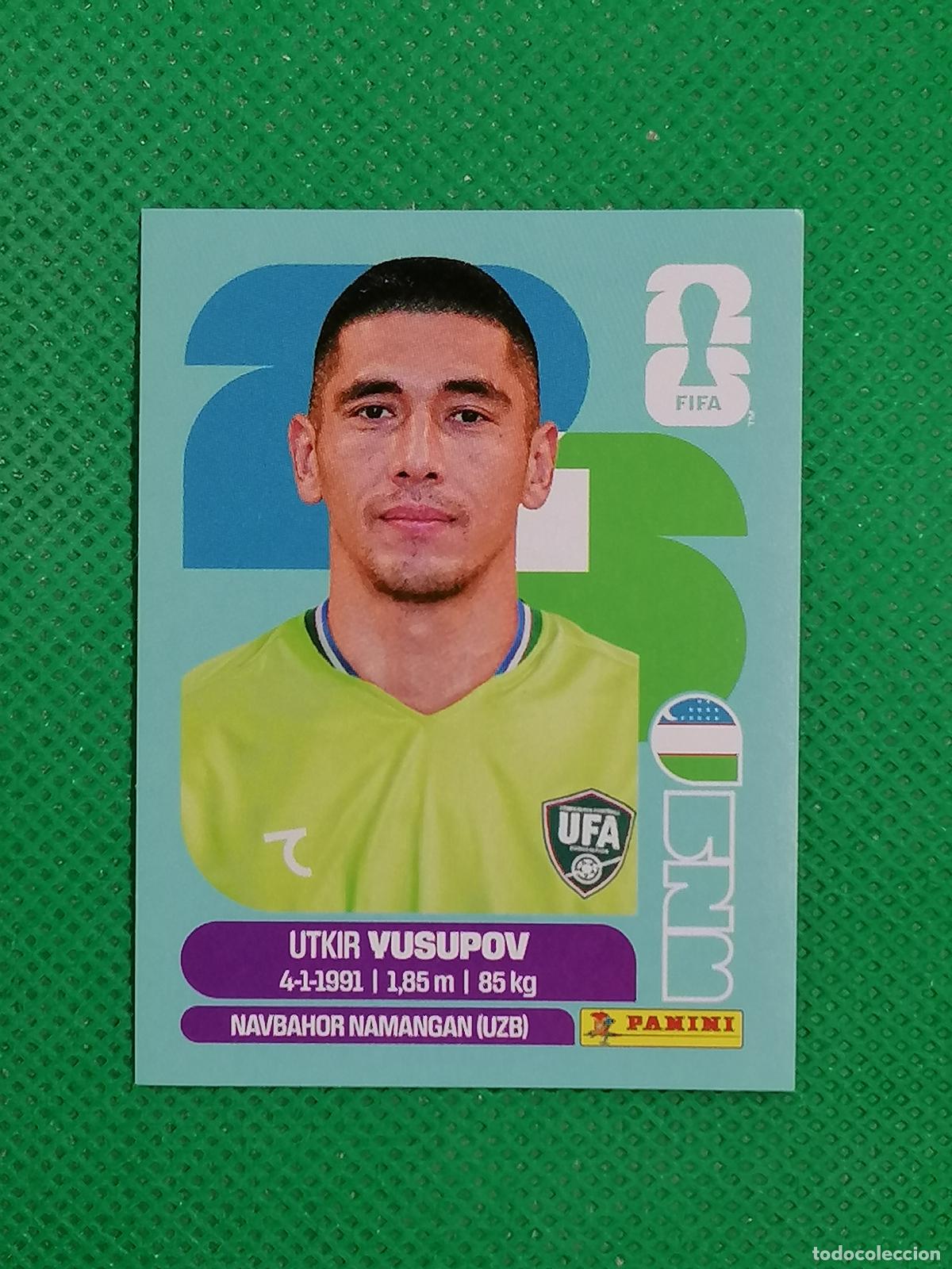 Cromos de f&uacute;tbol: UZB 2 UZB2 UTKIR YUSUPOV UZBEKISTAN ⚽ PANINI FIFA MUNDIAL WORLD CUP 26 2026 STICKER ⚽