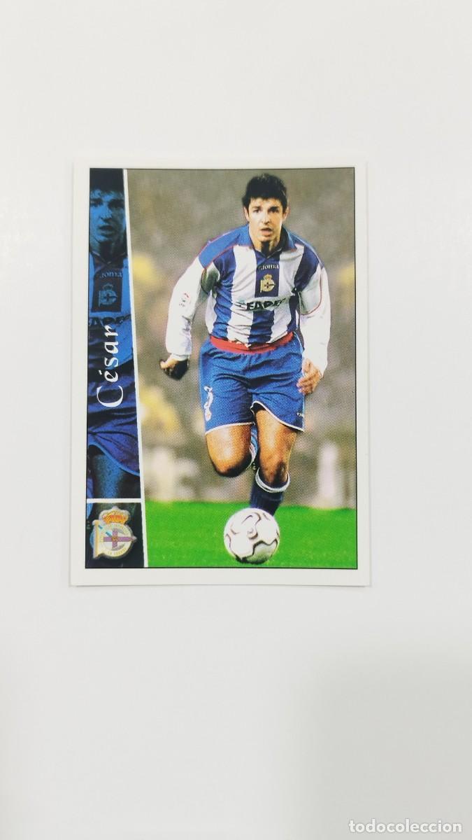 Figurine di Calcio: LAS FICHAS DE LA LIGA 2003 - CESAR - R.C. DEPORTIVO LA CORU&Ntilde;A
