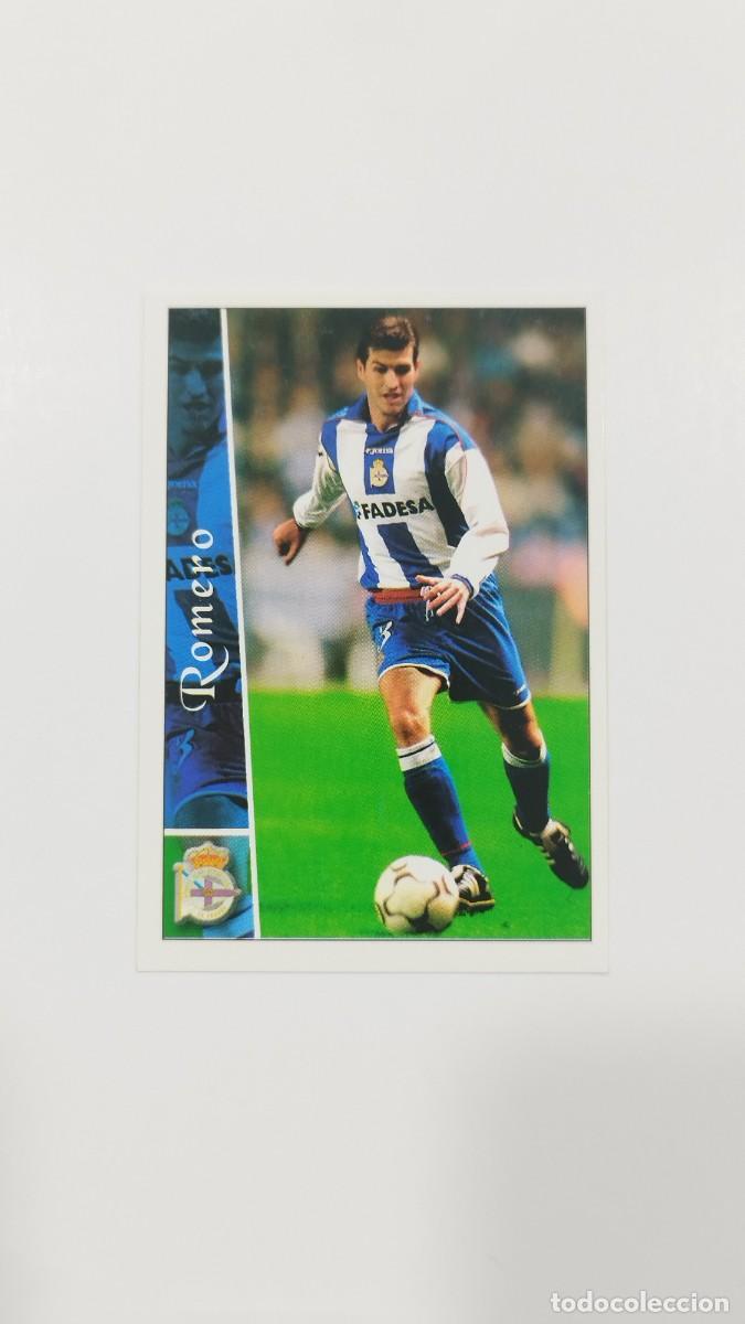 Figurine di Calcio: LAS FICHAS DE LA LIGA 2003 - ROMERO - R.C. DEPORTIVO LA CORU&Ntilde;A