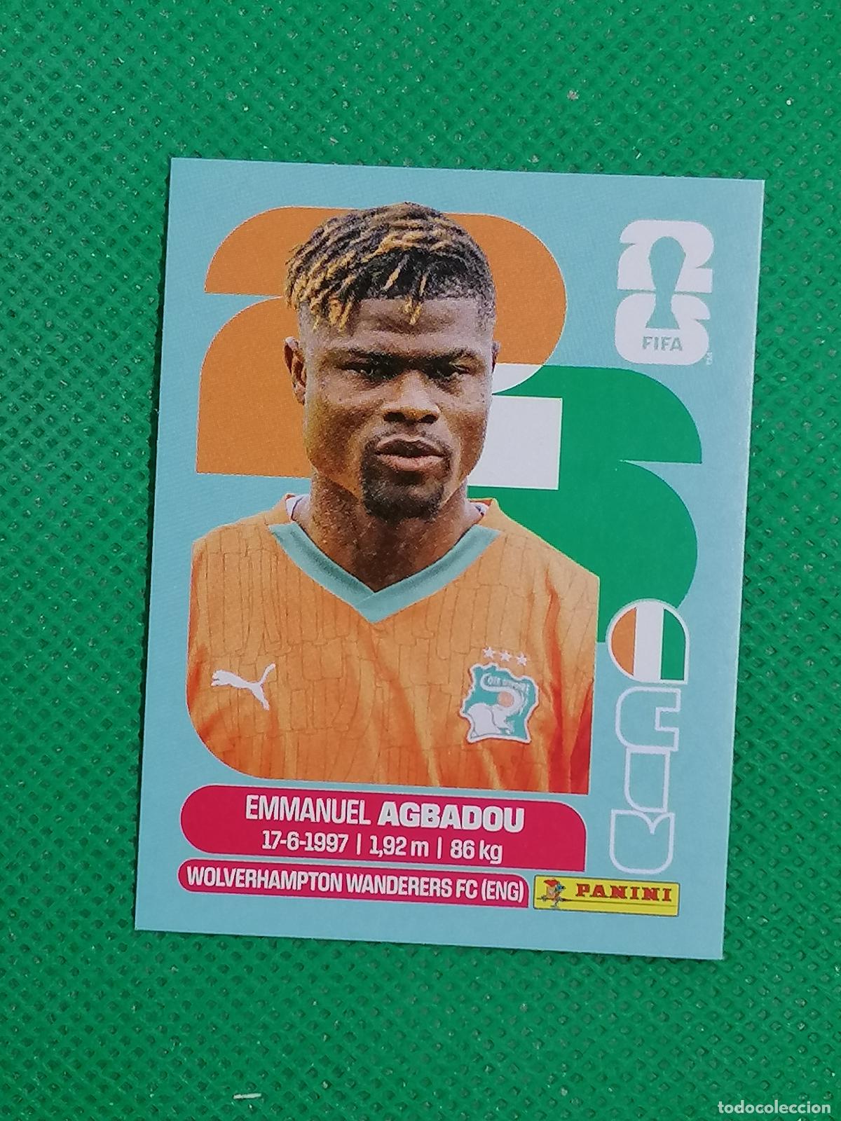 Cromos de f&uacute;tbol: CIV 8 CIV8 EMMANUEL AGBADOU COSTA DE MARFIL ⚽ PANINI FIFA MUNDIAL WORLD CUP 26 2026 STICKER ⚽