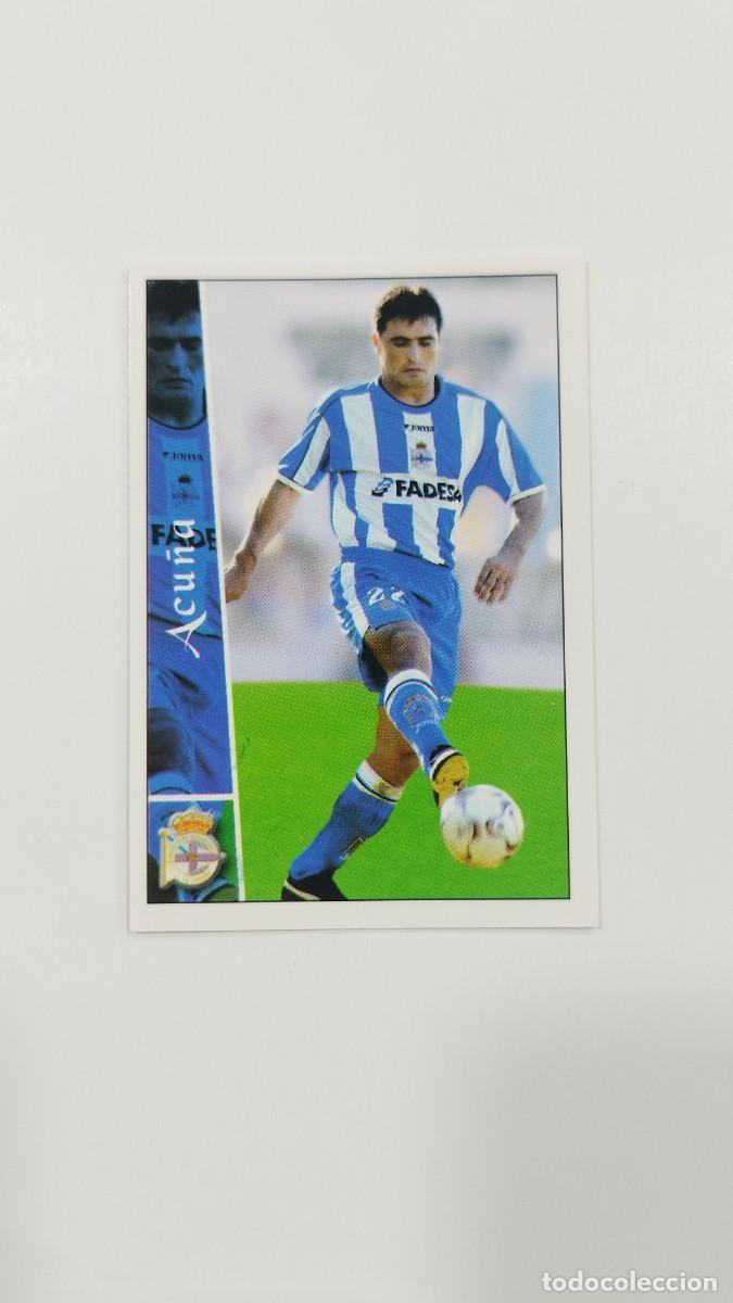 Figurine di Calcio: LAS FICHAS DE LA LIGA 2003 - ACU&Ntilde;A - R.C. DEPORTIVO LA CORU&Ntilde;A