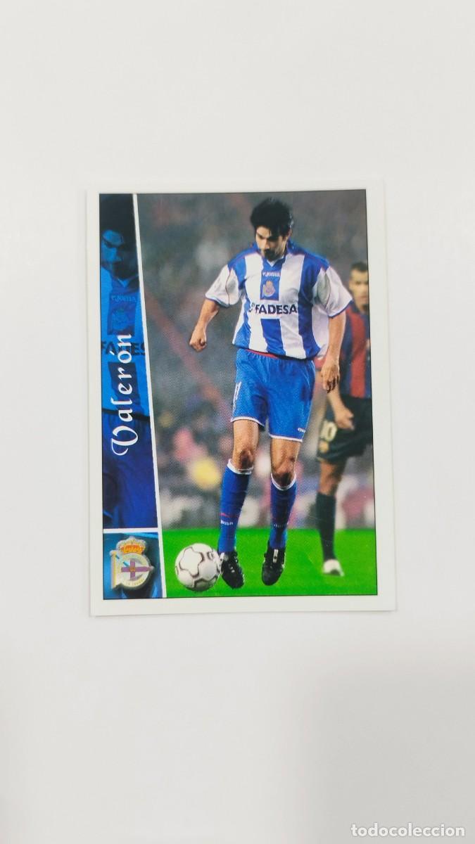 Figurine di Calcio: LAS FICHAS DE LA LIGA 2003 - VALERON - R.C. DEPORTIVO LA CORU&Ntilde;A