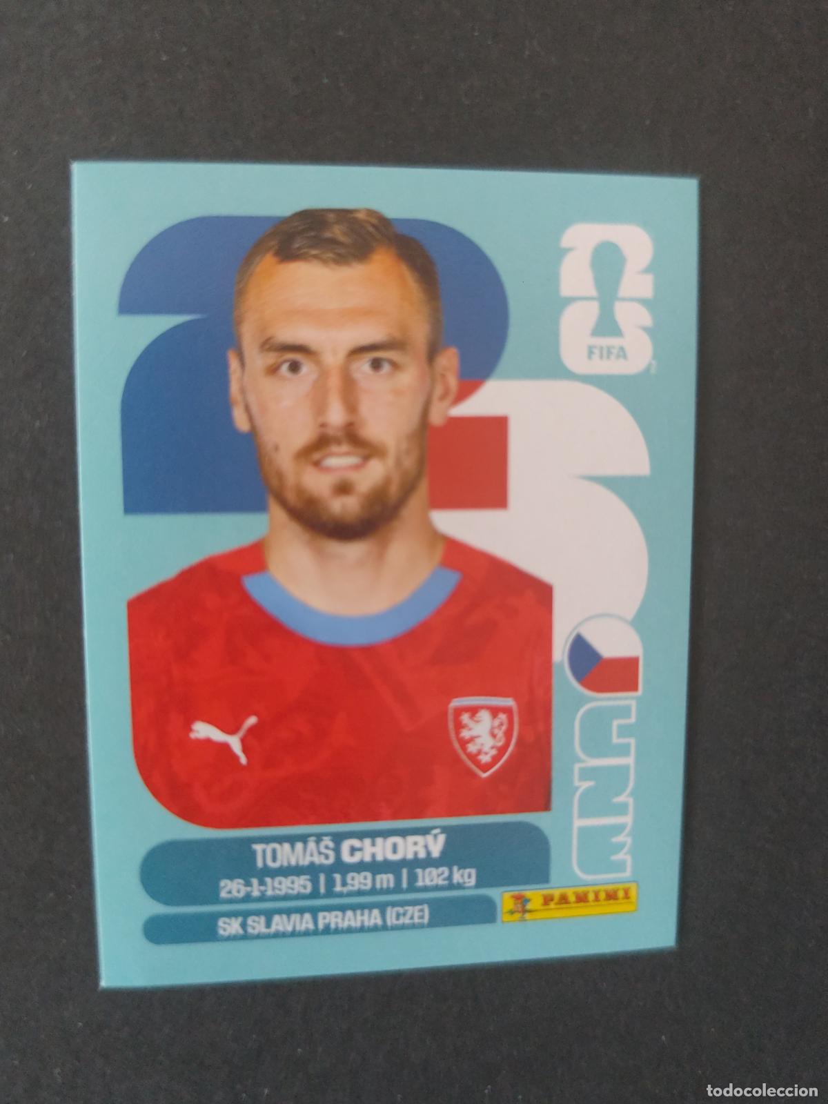 Fu&szlig;ball-Sticker: CZE17 TOM&Aacute;&Scaron; CHOR&Yacute; 17 REP&Uacute;BLICA CHECA CHEQUIA MUNDIAL FIFA WORLD CUP 2026 STICKER PANINI SIN PEGAR
