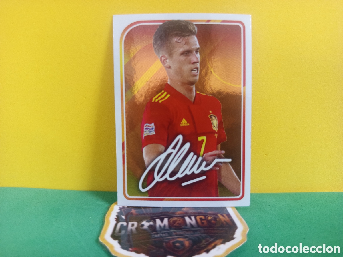Figurine di Calcio: ❇️ CROMO ⚽ DANI OLMO ESPA&Ntilde;A 64 EL &Aacute;LBUM DE LA SELECCI&Oacute;N CARREFOUR PANINI FAMILY SIN PEGAR ❇️