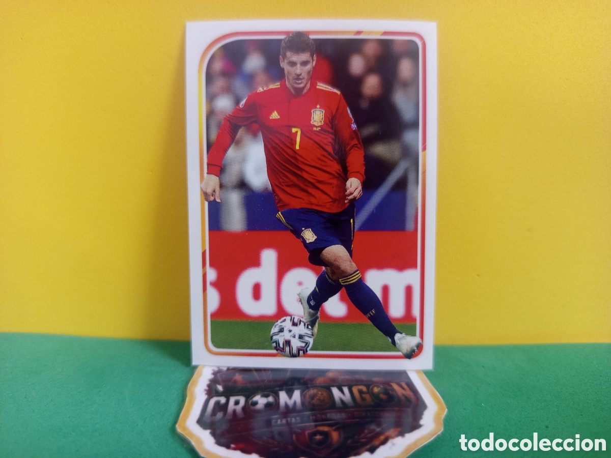 Figurine di Calcio: ❇️ CROMO ⚽ MORATA ESPA&Ntilde;A 66 EL &Aacute;LBUM DE LA SELECCI&Oacute;N CARREFOUR PANINI FAMILY SIN PEGAR ❇️