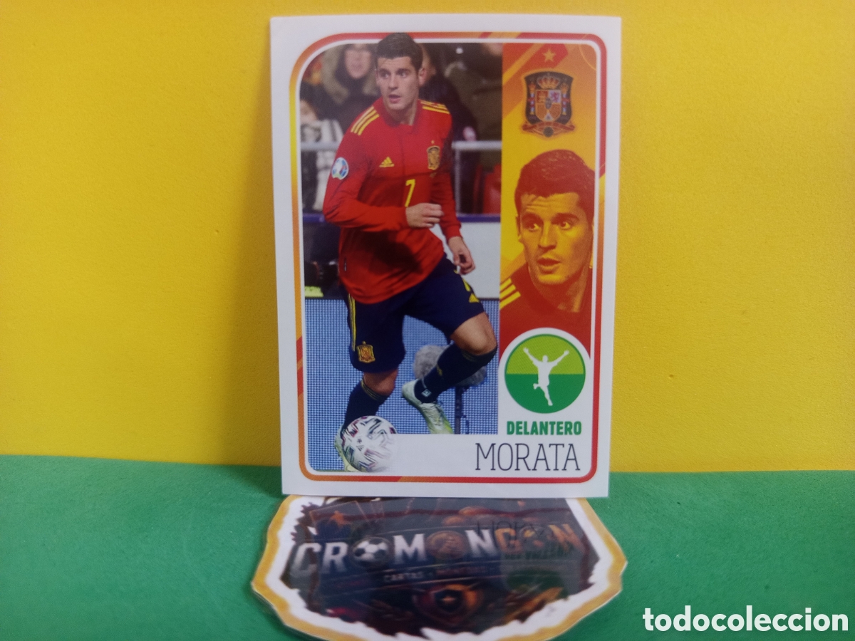 Cromos de Futebol: ❇️ CROMO ⚽ MORATA ESPA&Ntilde;A 67 EL &Aacute;LBUM DE LA SELECCI&Oacute;N CARREFOUR PANINI FAMILY SIN PEGAR ❇️
