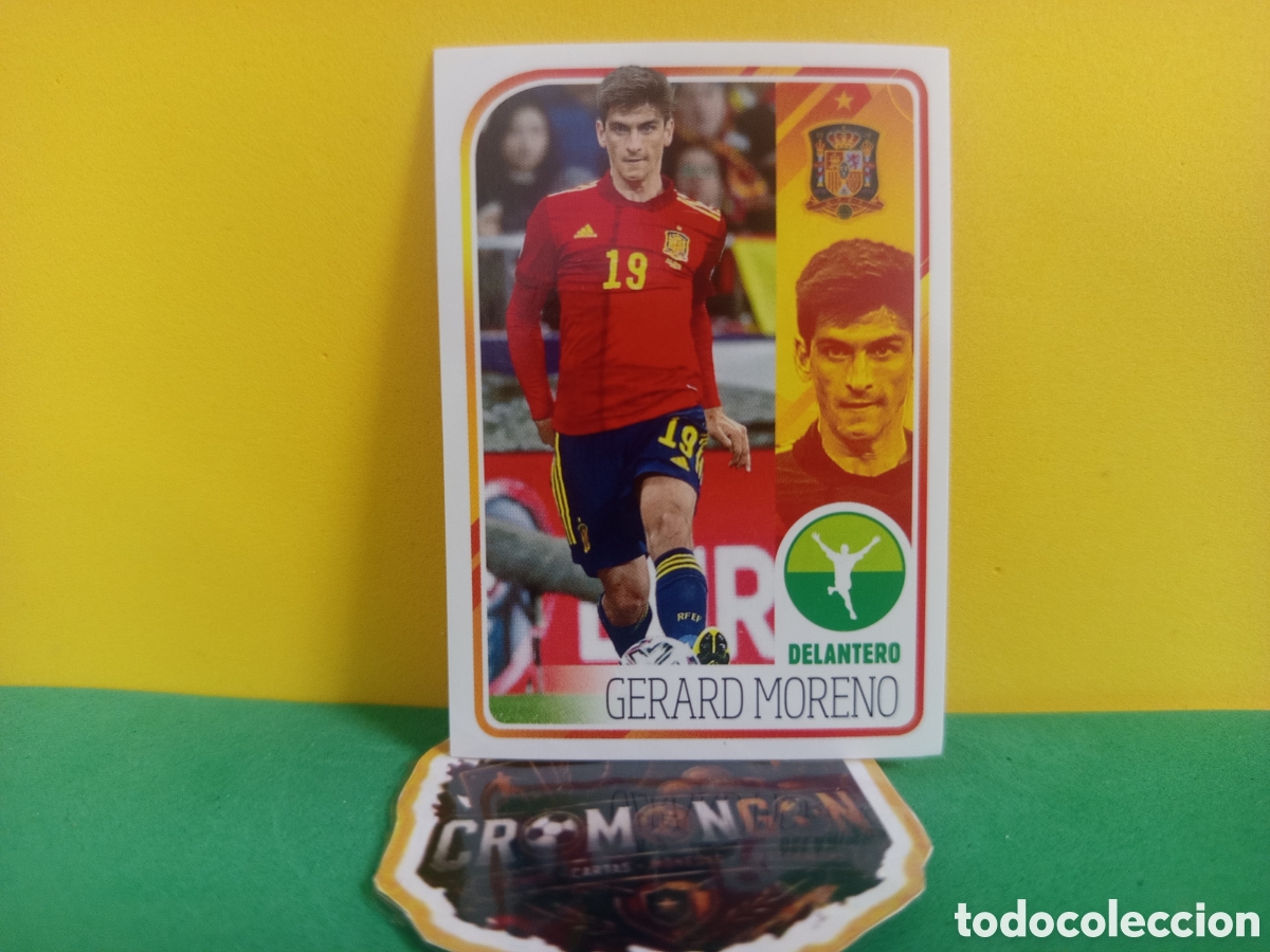 Cromos de Futebol: ❇️ CROMO ⚽ GERARD MORENO ESPA&Ntilde;A 69 EL &Aacute;LBUM DE LA SELECCI&Oacute;N CARREFOUR PANINI FAMILY SIN PEGAR ❇️