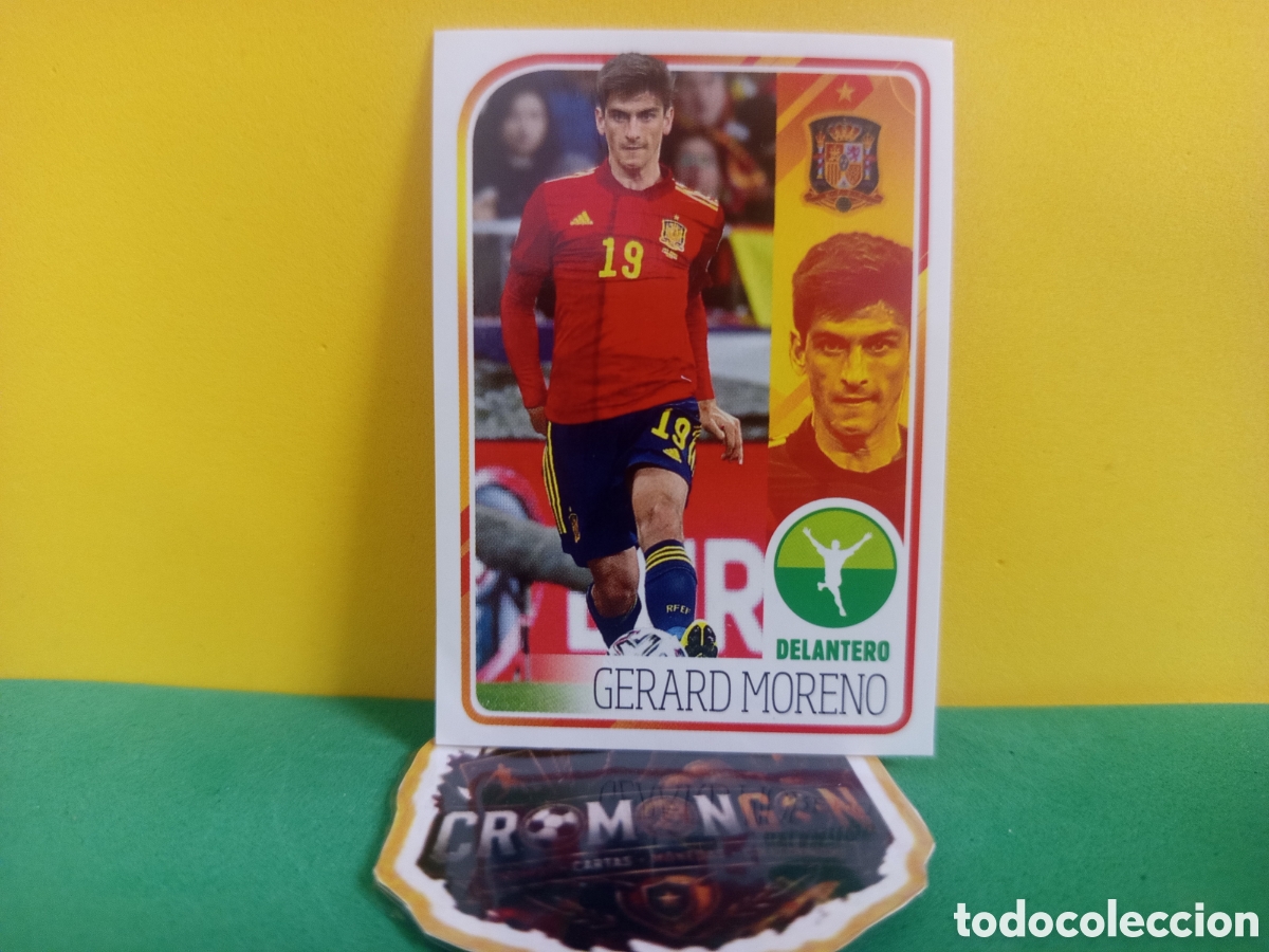 Cromos de Futebol: ❇️ CROMO ⚽ GERARD MORENO ESPA&Ntilde;A 69 EL &Aacute;LBUM DE LA SELECCI&Oacute;N CARREFOUR PANINI FAMILY SIN PEGAR ❇️