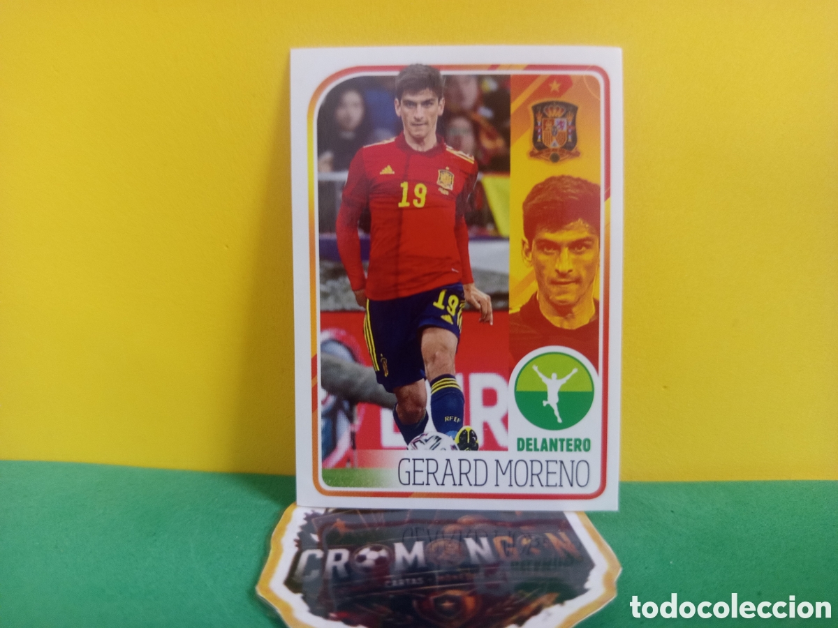 Cromos de Futebol: ❇️ CROMO ⚽ GERARD MORENO ESPA&Ntilde;A 69 EL &Aacute;LBUM DE LA SELECCI&Oacute;N CARREFOUR PANINI FAMILY SIN PEGAR ❇️